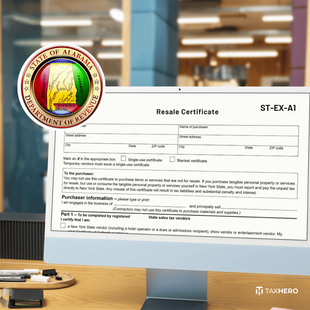 How to Get an Alabama Resale Certificate for your Business