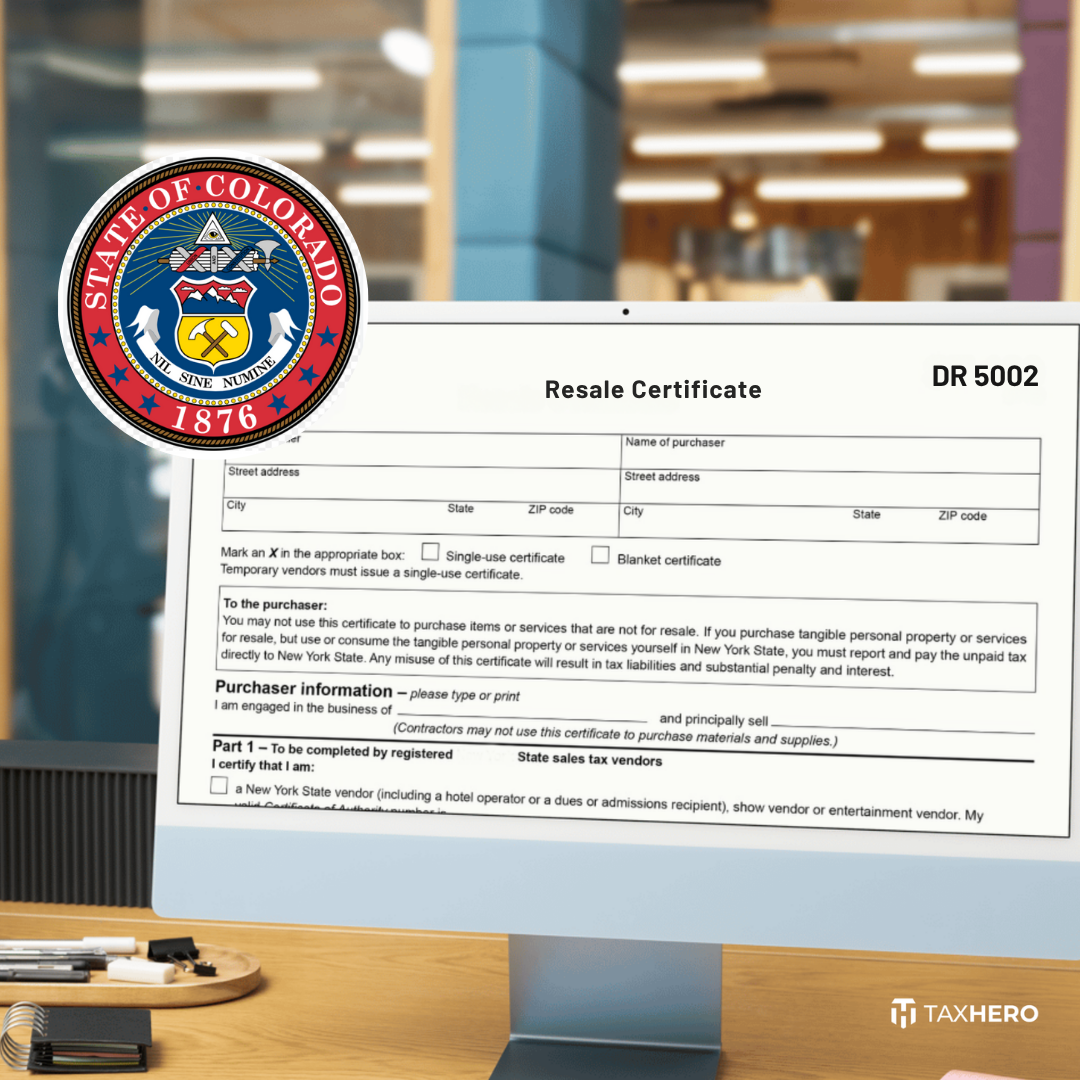 How to Get a Colorado Resale Certificate for your Business
