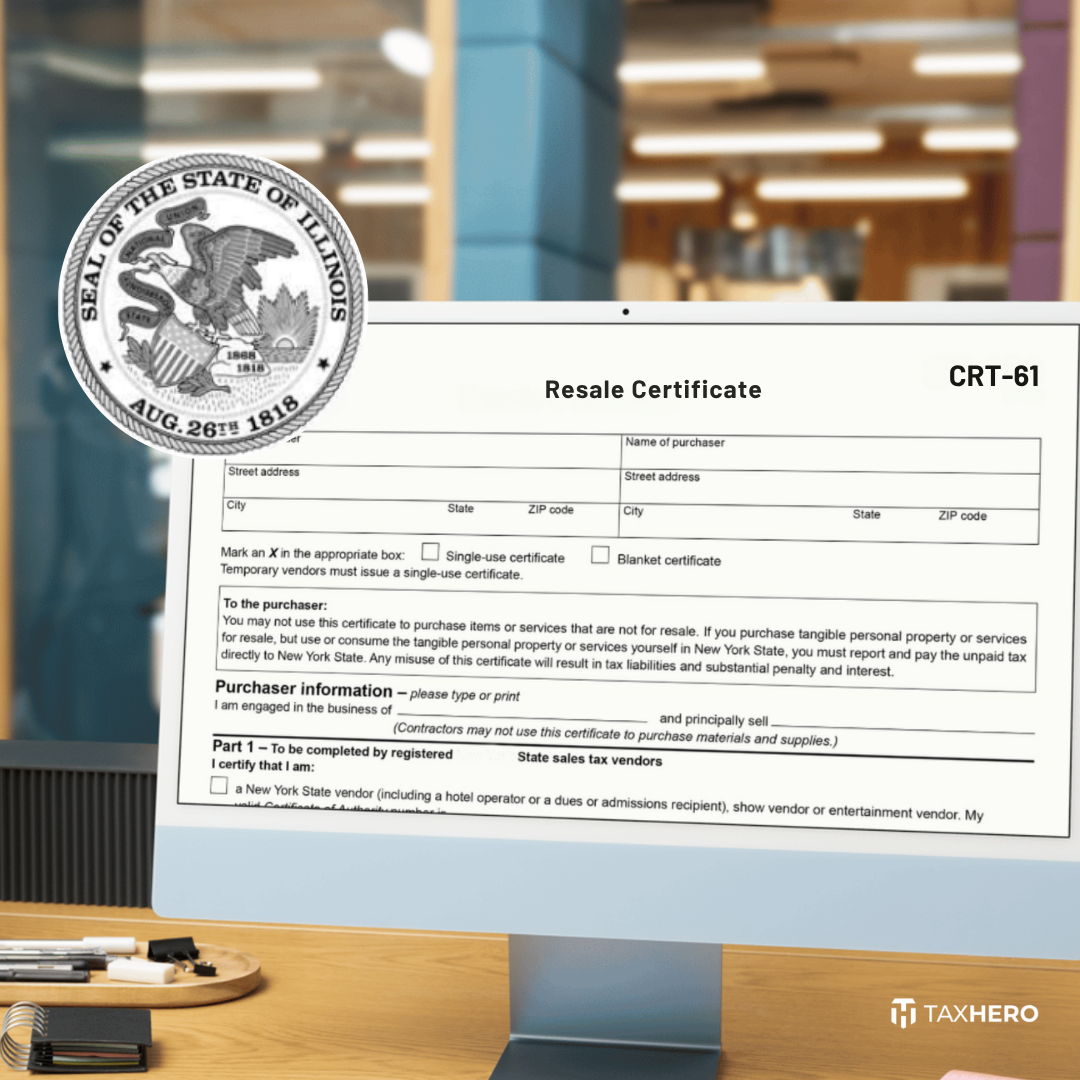 How to Get an Illinois Resale Certificate for your Business